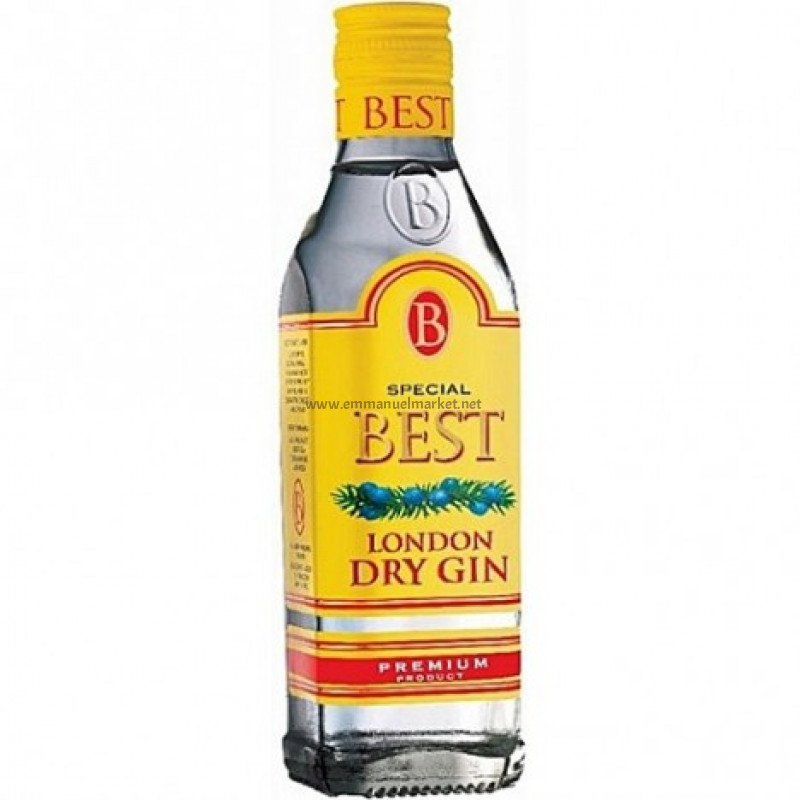 BEST LONDON DRY GIN 750ML
